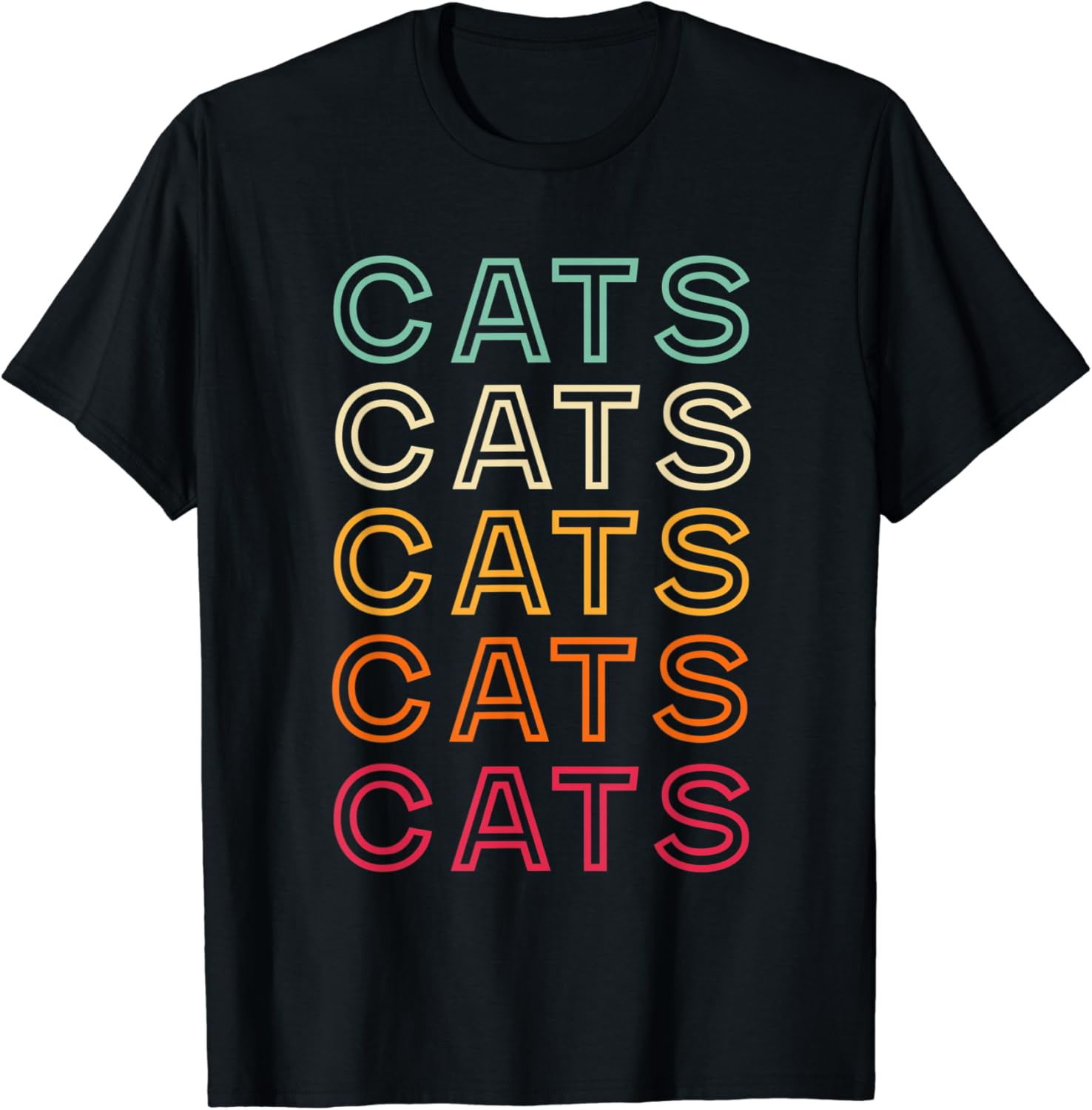 Retro Cats Vintage Cats TShirt Clothing